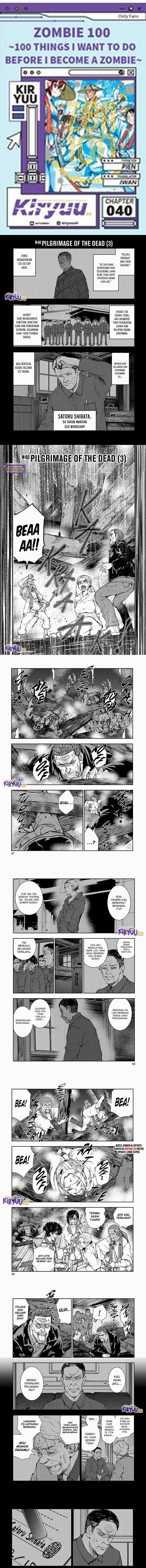 Zombie 100 ~Zombie ni Naru Made ni Shitai 100 no Koto~ chapter 40